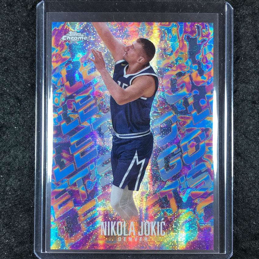 2024-25 Topps Chrome Basketball NIKOLA JOKIC Let's Go! SSP #6