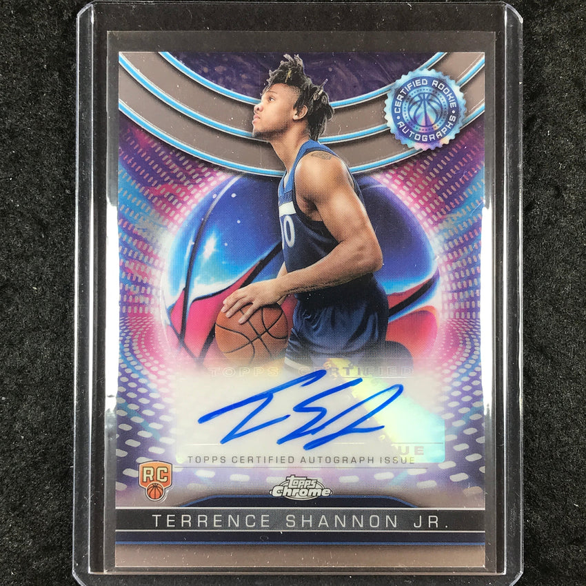 2024-25 Topps Chrome TERRENCE SHANNON JR. Certified Rookie Auto Base #TSH