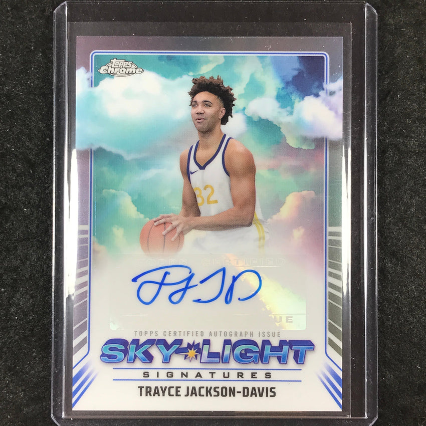 2024-25 Topps Chrome TRAYCE JACKSON-DAVIS Sky-Light Signatures Auto Base #TJ