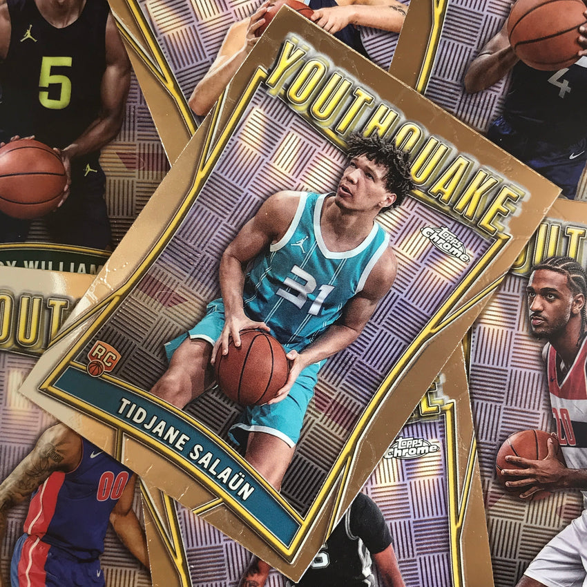 2024-25 Topps Chrome Basketball TRISTAN DA SILVA Youthquake Rookie Base #12