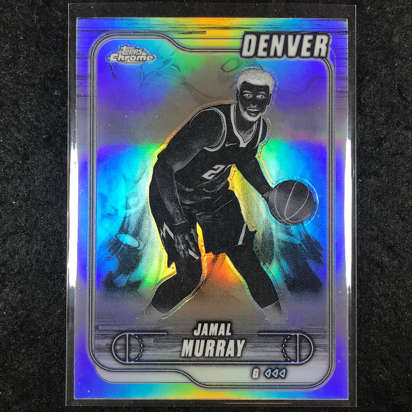2024-25 Topps Chrome Basketball JAMAL MURRAY Negative Refractor #34