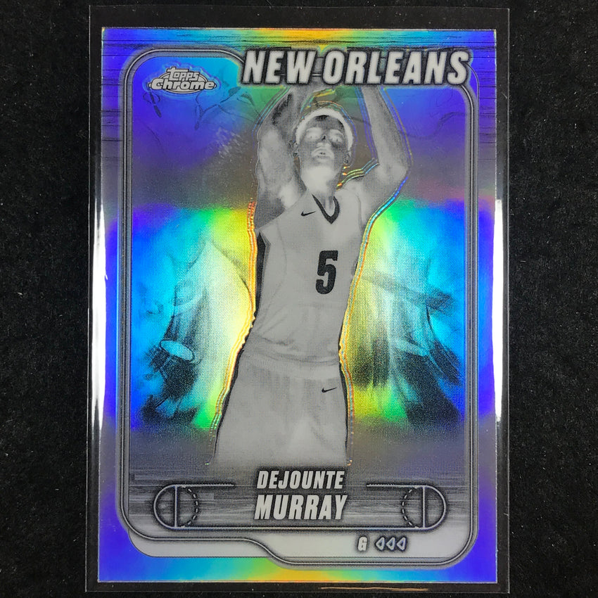 2024-25 Topps Chrome Basketball DEJOUNTE MURRAY Negative Refractor #73