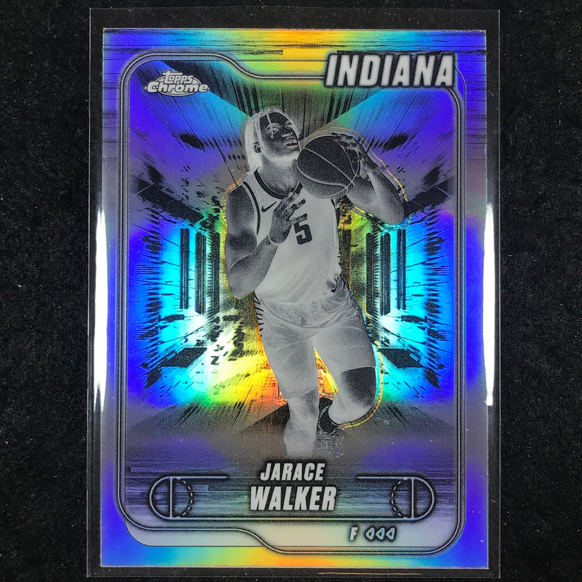 2024-25 Topps Chrome Basketball JARACE WALKER Negative Refractor #80