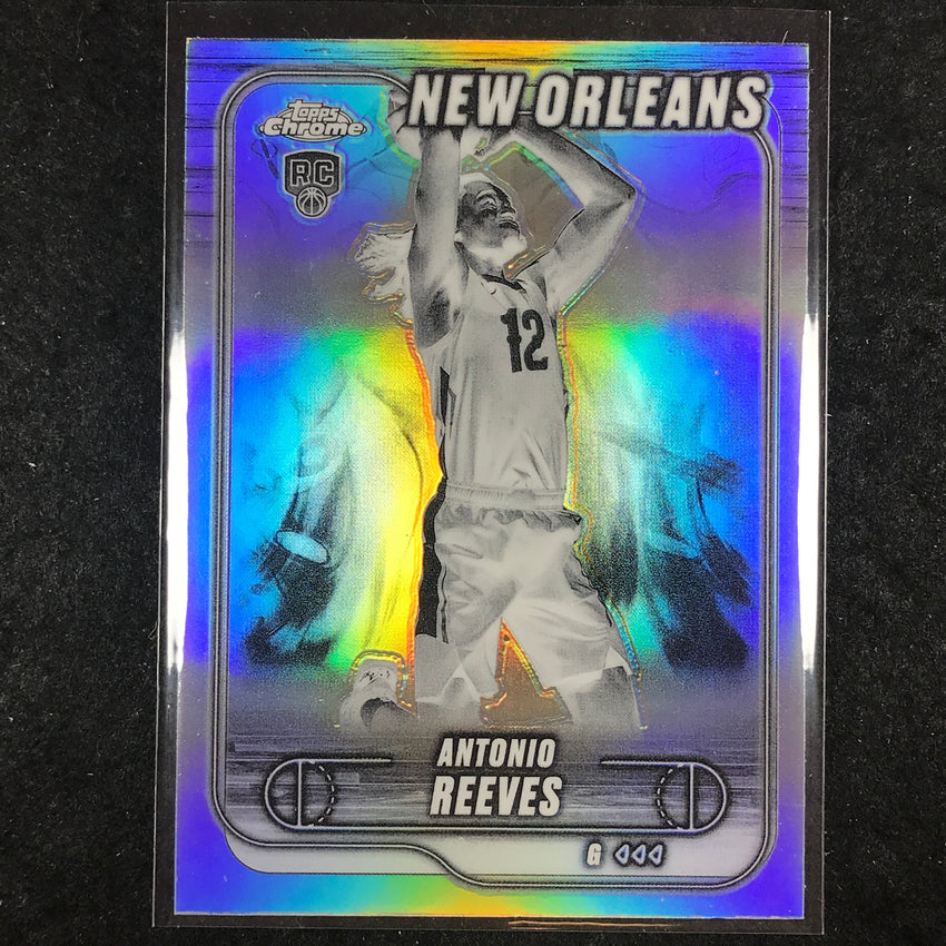 2024-25 Topps Chrome Basketball ANTONIO REEVES Rookie Negative Refractor #131