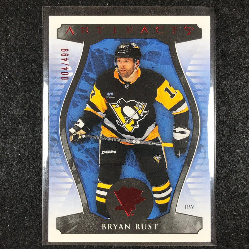 2023-24 Artifacts Hockey BRYAN RUST Base Ruby 4/499 #3