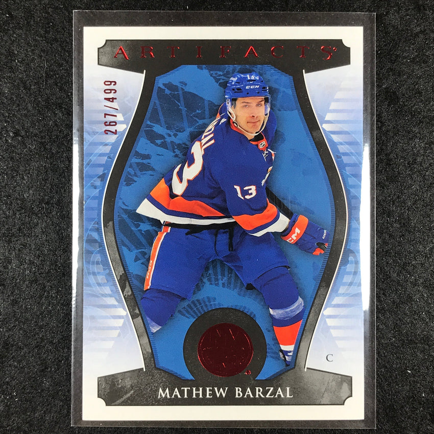 2023-24 Artifacts Hockey MATHEW BARZAL Base Ruby 267/499 #7