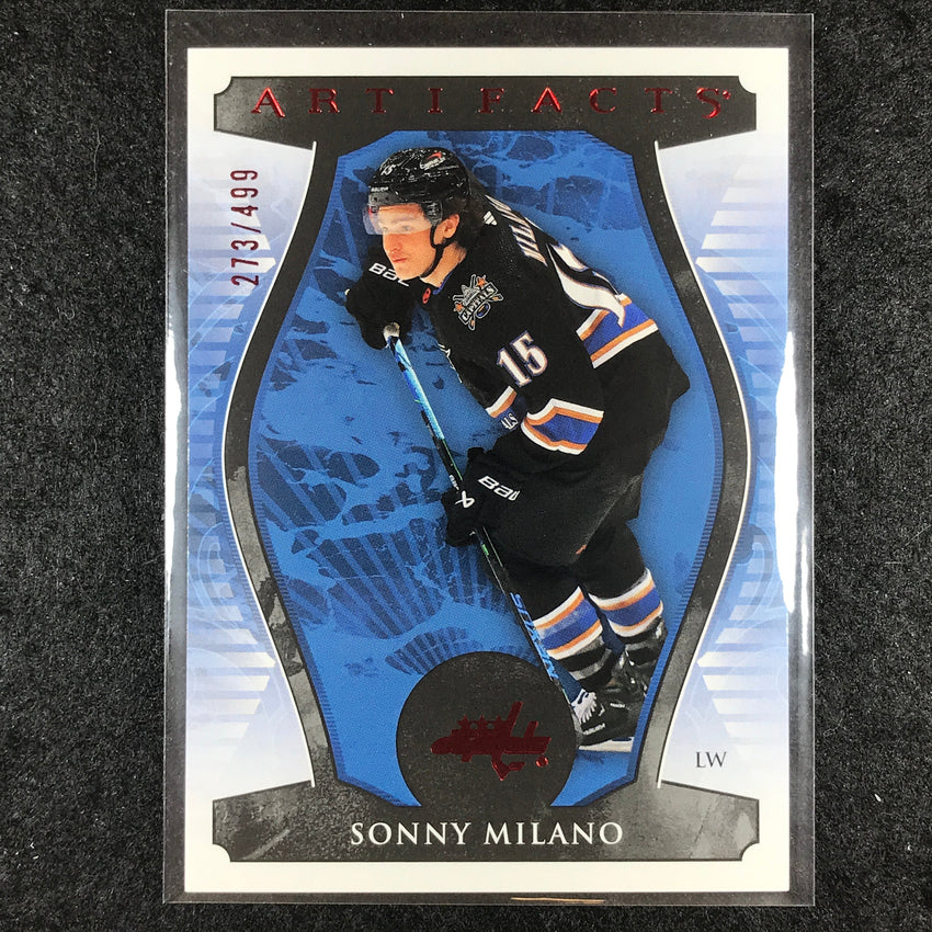 2023-24 Artifacts Hockey SONNY MILANO Base Ruby 273/499 #20