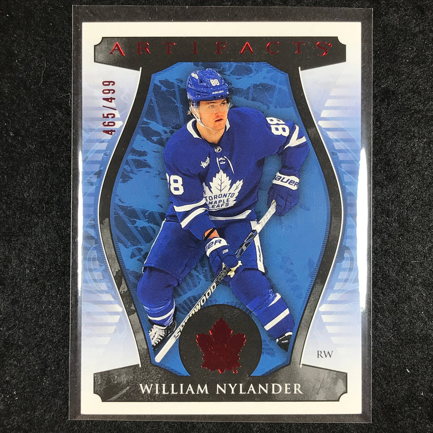 2023-24 Artifacts Hockey WILLIAM NYLANDER Base Ruby 465/499 #51