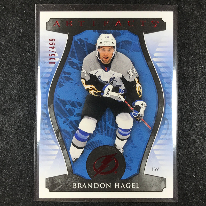 2023-24 Artifacts Hockey BRANDON HAGEL Base Ruby 35/499 #67