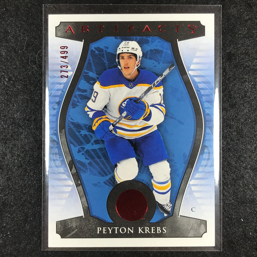 2023-24 Artifacts Hockey PEYTON KREBS Base Ruby 173/499 #72