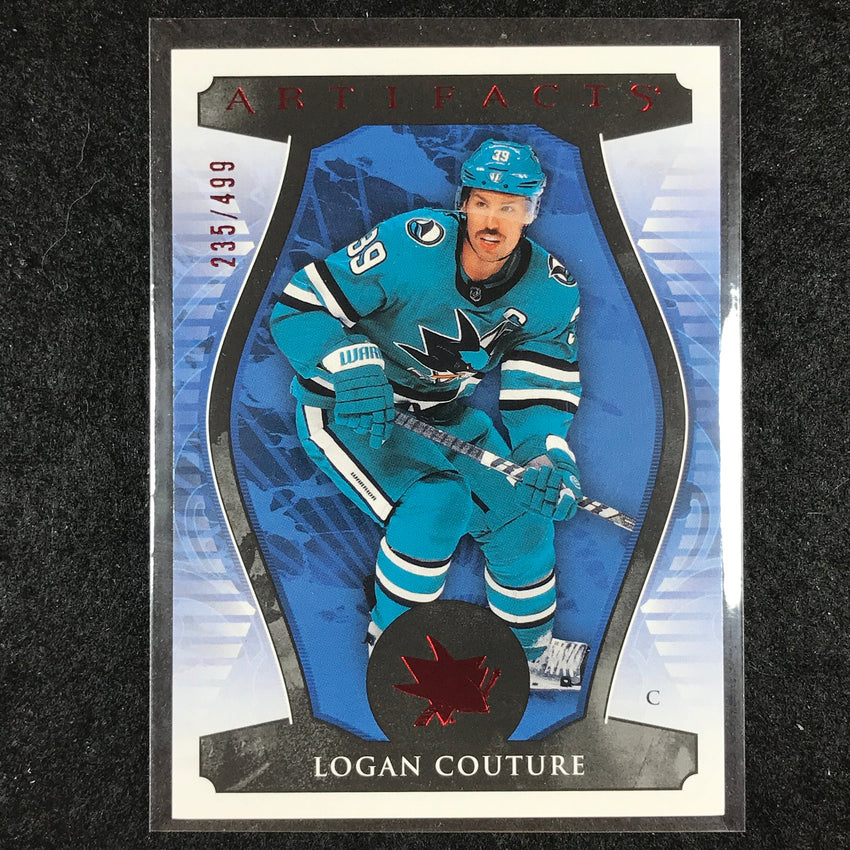2023-24 Artifacts Hockey LOGAN COUTURE Base Ruby 235/499 #87