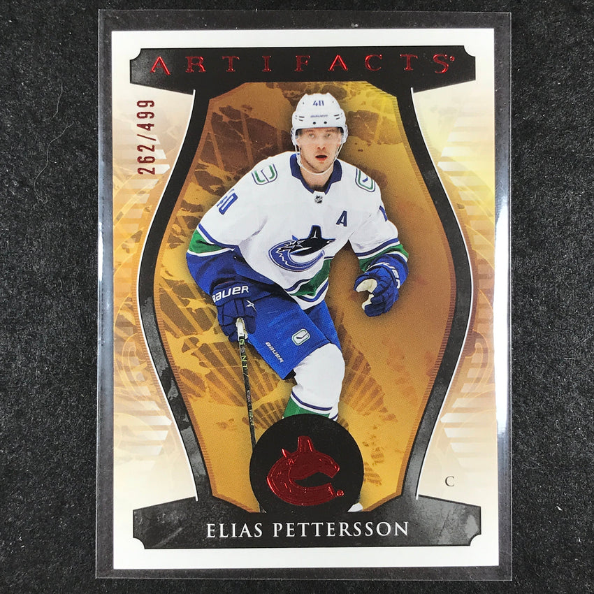 2023-24 Artifacts Hockey ELIAS PETTERSSON Stars Base Ruby 262/499 #109