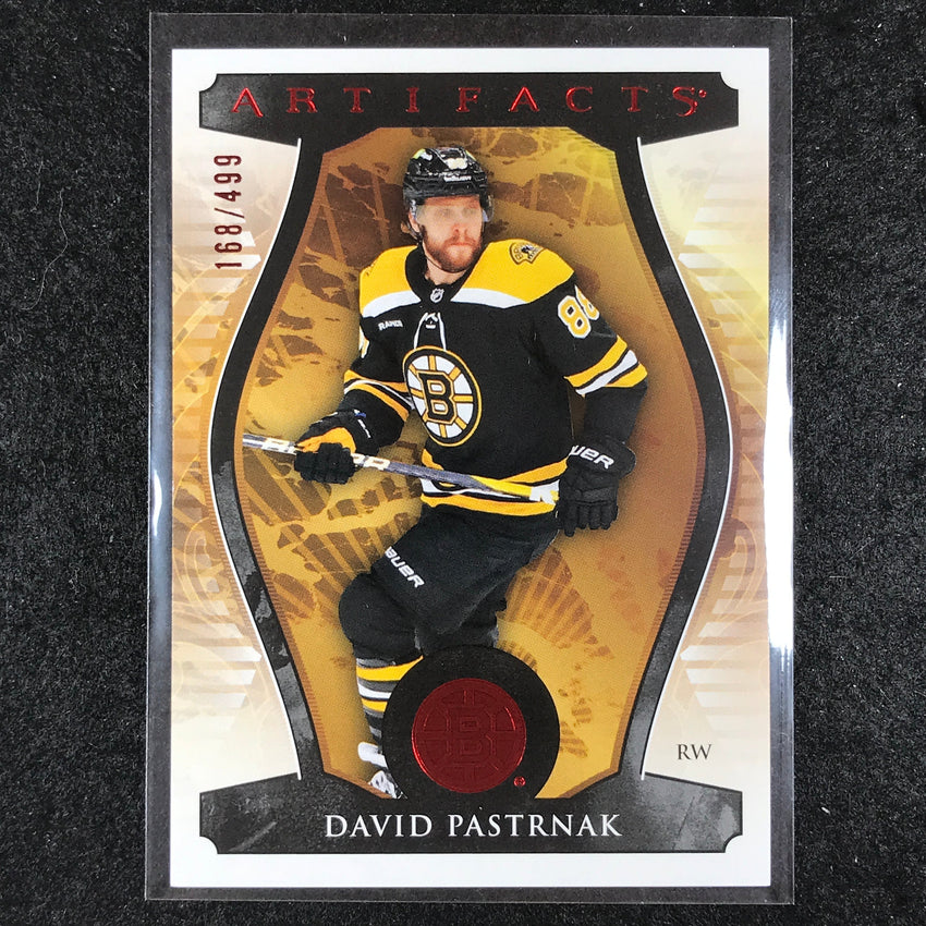 2023-24 Artifacts Hockey DAVID PASTRNAK Stars Base Ruby 168/499 #117