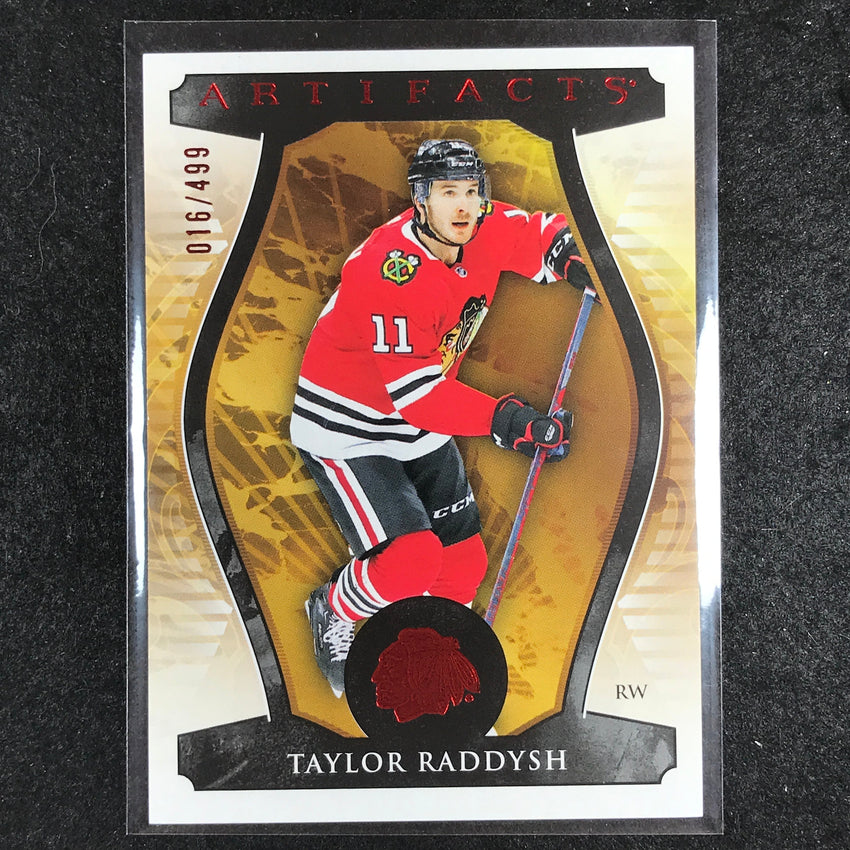 2023-24 Artifacts Hockey TAYLOR RADDYSH Stars Base Ruby 16/499 #122