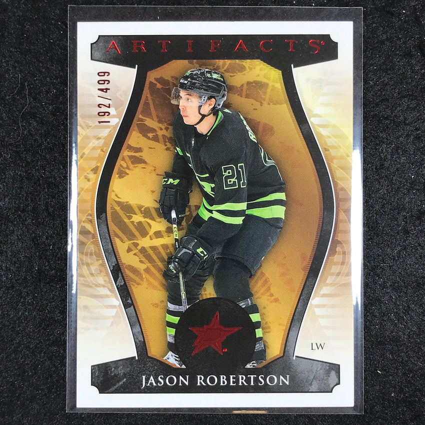2023-24 Artifacts Hockey JASON ROBERTSON Stars Base Ruby 192/499 #130
