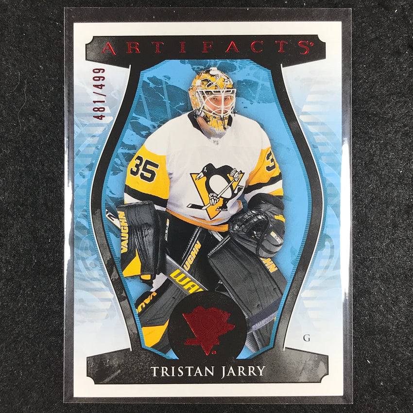 2023-24 Artifacts Hockey TRISTAN JARRY Goalies Base Ruby 481/499 #140