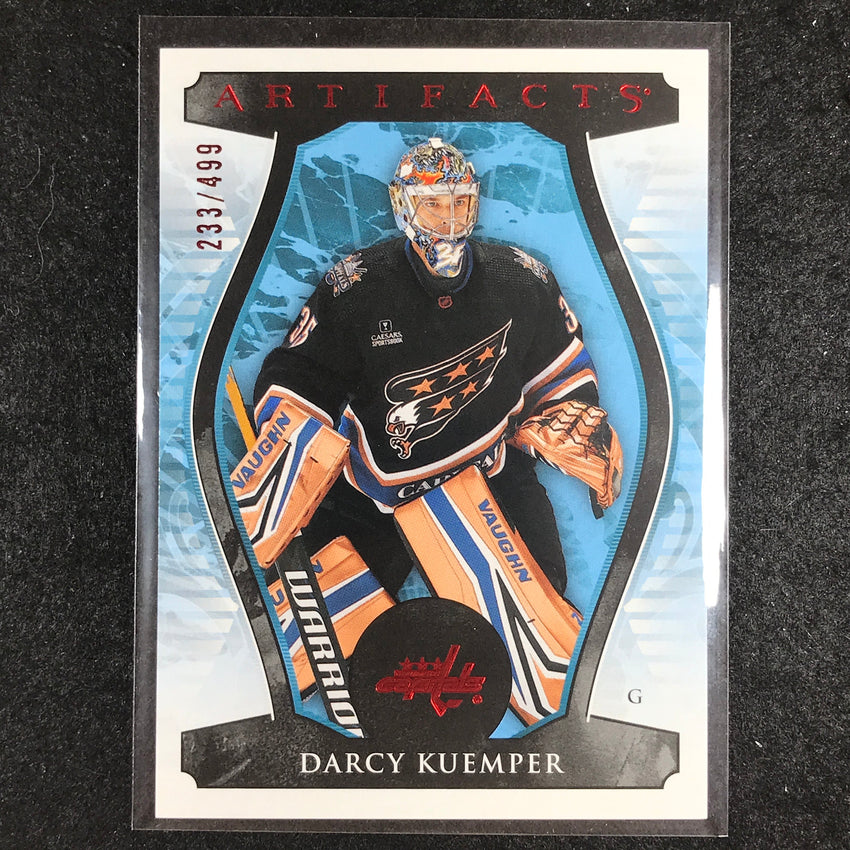 2023-24 Artifacts Hockey DARCY KUEMPER Goalies Base Ruby 233/499 #145
