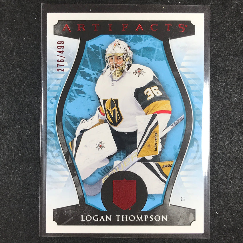 2023-24 Artifacts Hockey LOGAN THOMPSON Goalies Base Ruby 276/499 #149