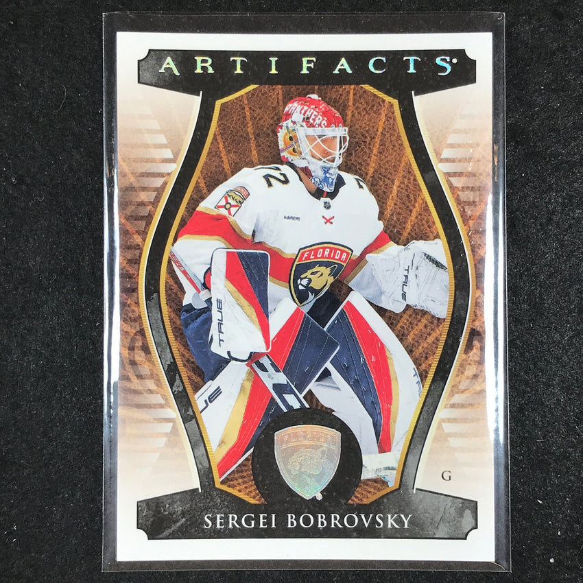 2023-24 Artifacts Hockey SERGEI BOBROVSKY Goalies Base Leather #152
