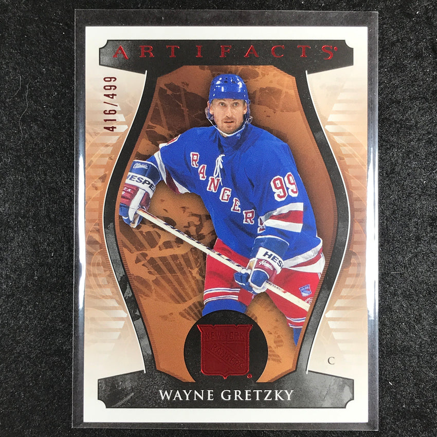 2023-24 Artifacts Hockey WAYNE GRETZKY Legends Base Ruby 416/499 #166