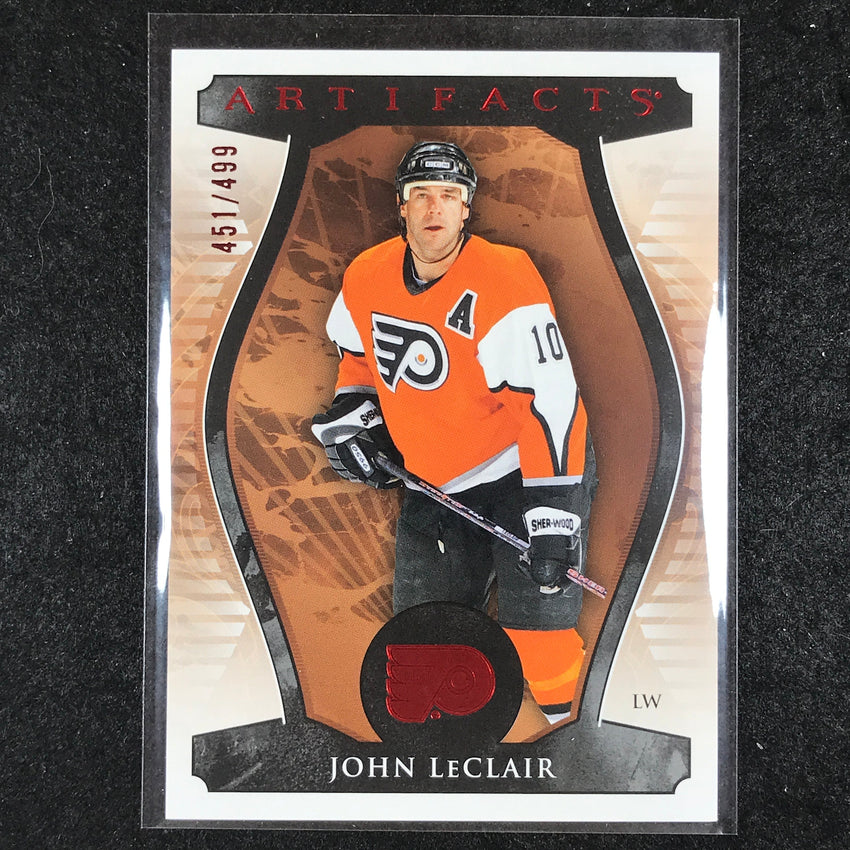 2023-24 Artifacts Hockey JOHN LECLAIR Legends Base Ruby 451/499 #167
