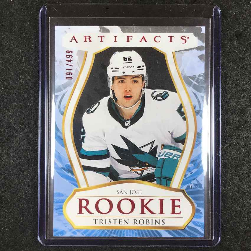 2023-24 Artifacts Hockey TRISTEN ROBINS Rookie Base Ruby 91/499 #191