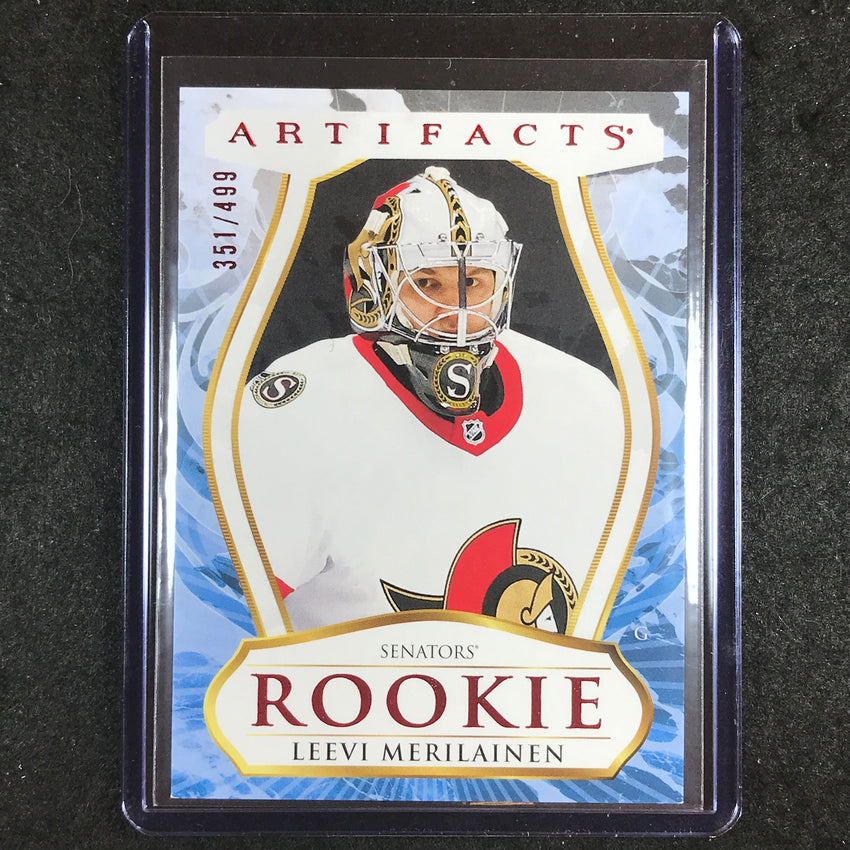 2023-24 Artifacts Hockey LEEVI MERILAINEN Rookie Base Ruby 351/499 #176