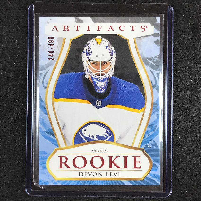 2023-24 Artifacts Hockey DEVON LEVI Rookie Base Ruby 240/499 #193