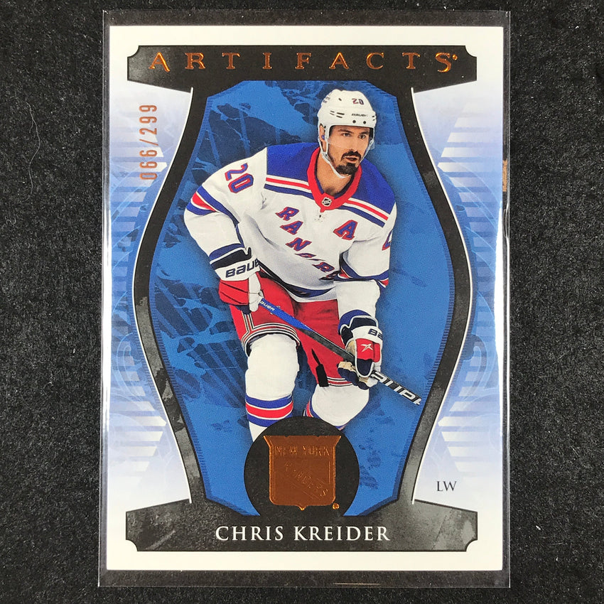 2023-24 Artifacts Hockey CHRIS KREIDER Base Copper 66/299 #97