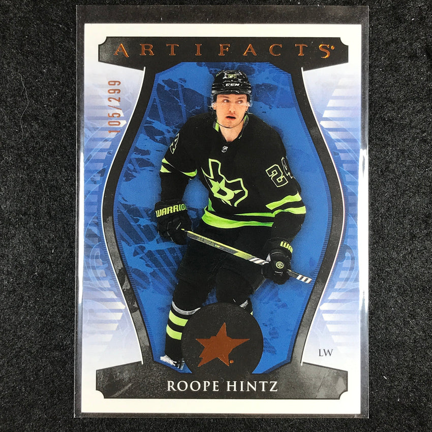 2023-24 Artifacts Hockey ROOPE HINTZ Base Copper 105/299 #99