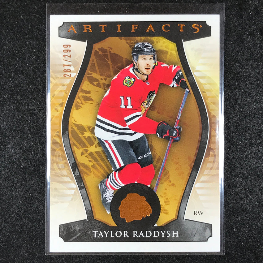 2023-24 Artifacts Hockey TAYLOR RADDYSH Stars Base Copper 287/299 #122