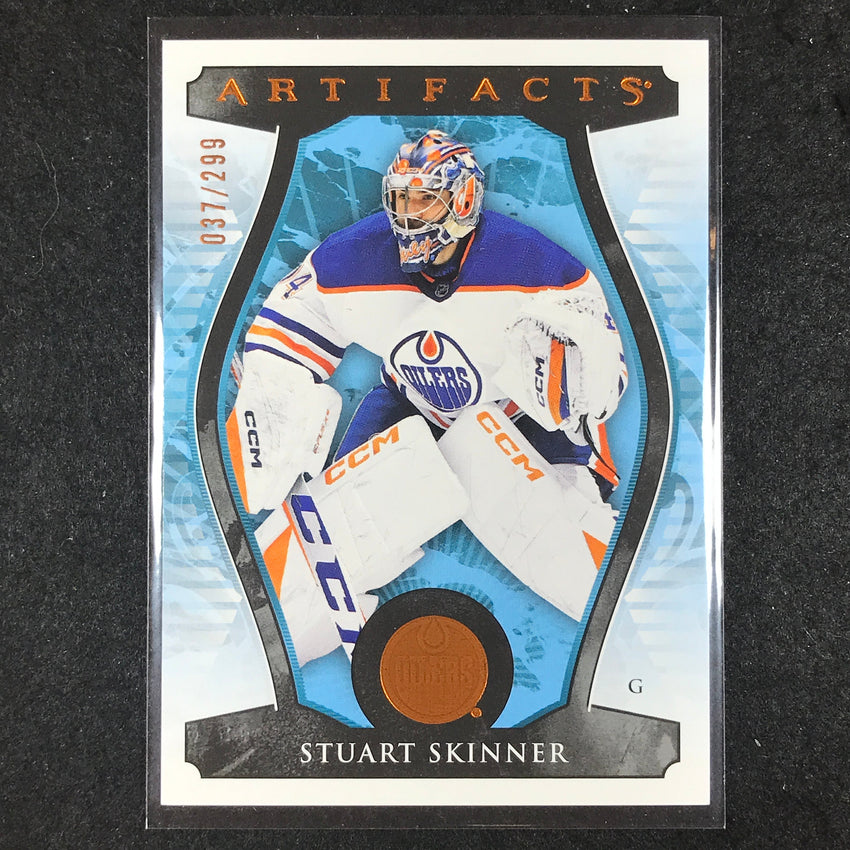 2023-24 Artifacts Hockey STUART SKINNER Goalies Base Copper 37/299 #147