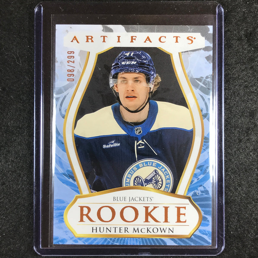 2023-24 Artifacts Hockey HUNTER MCKOWN Rookie Base Copper 98/299 #178