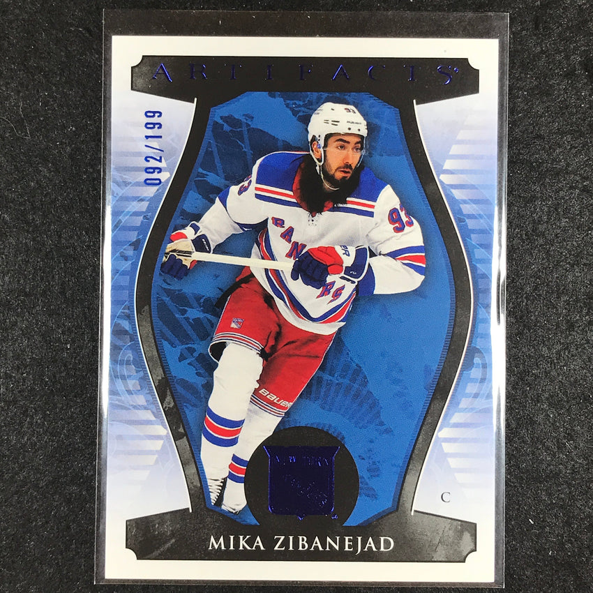 2023-24 Artifacts Hockey MIKA ZIBANEJAD Base Royal Blue 92/199 #1