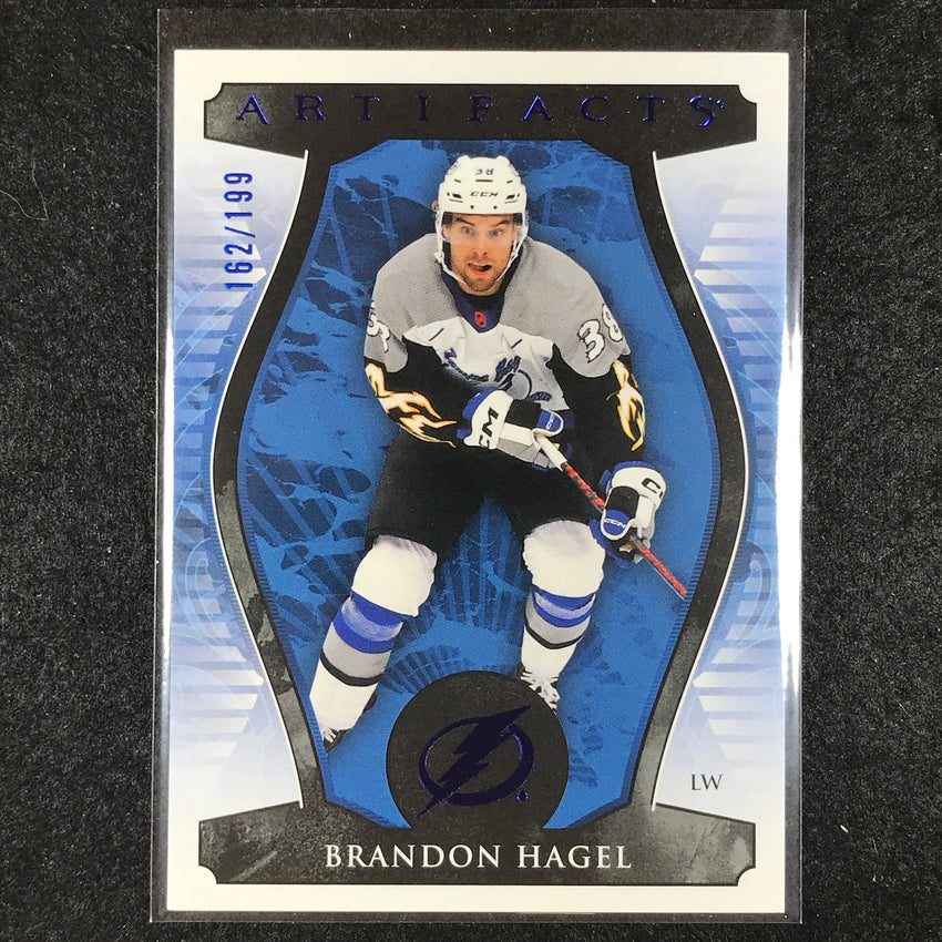 2023-24 Artifacts Hockey BRANDON HAGEL Base Royal Blue 162/199 #67