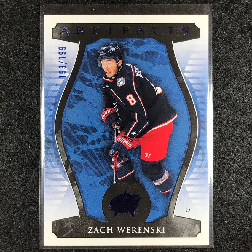 2023-24 Artifacts Hockey ZACH WERENSKI Base Royal Blue 193/199 #68