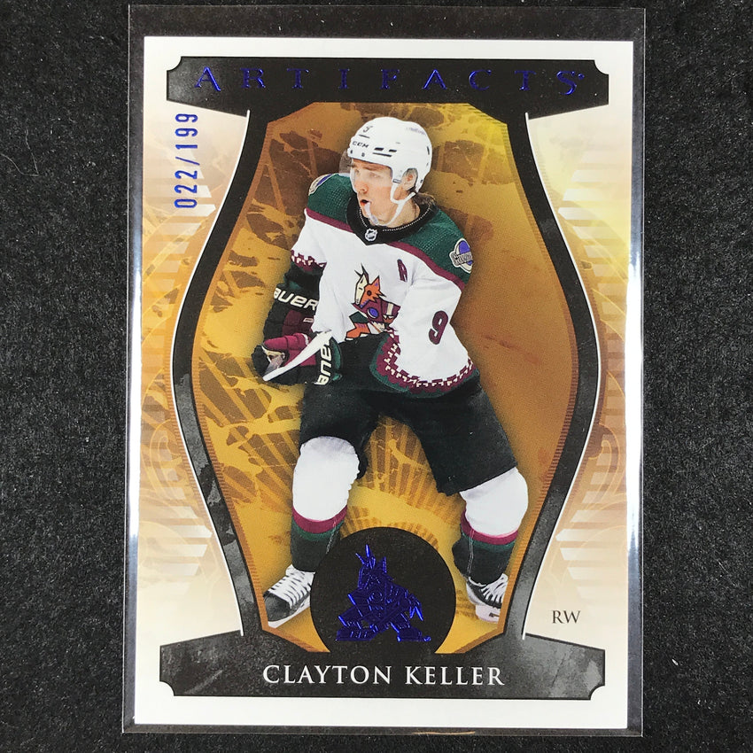 2023-24 Artifacts Hockey CLAYTON KELLER Stars Base Royal Blue 22/199 #105
