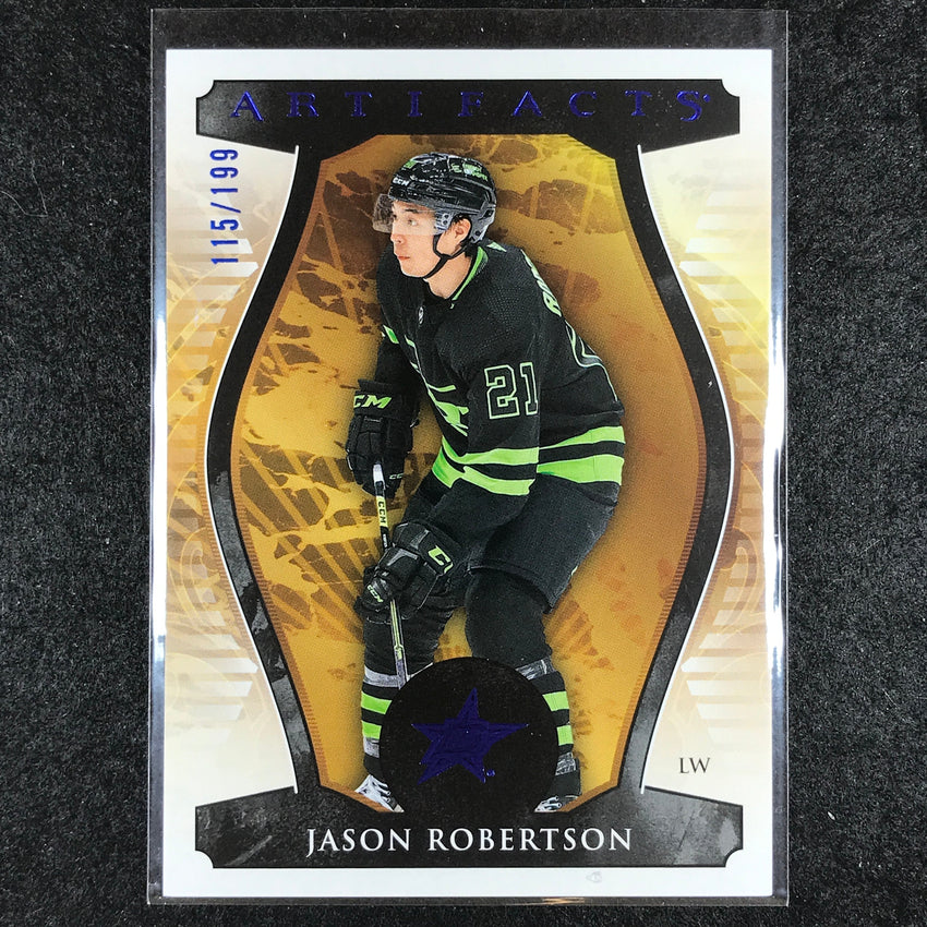 2023-24 Artifacts Hockey JASON ROBERTSON Stars Base Royal Blue 115/199 #130