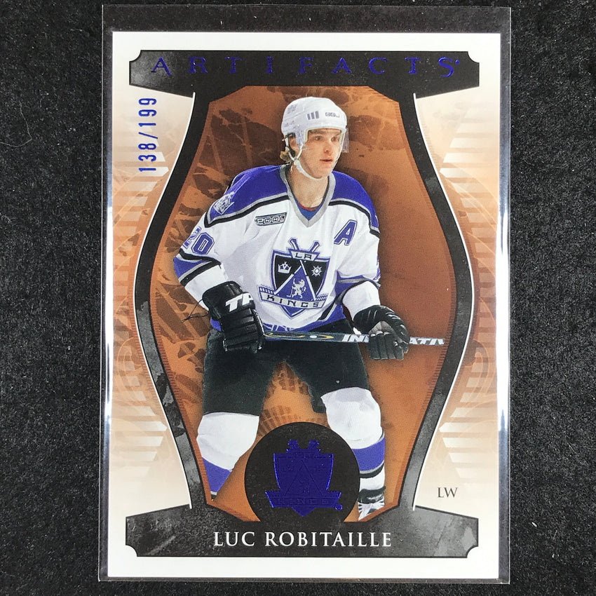 2023-24 Artifacts Hockey LUC ROBITAILLE Legends Base Royal Blue 138/199 #165