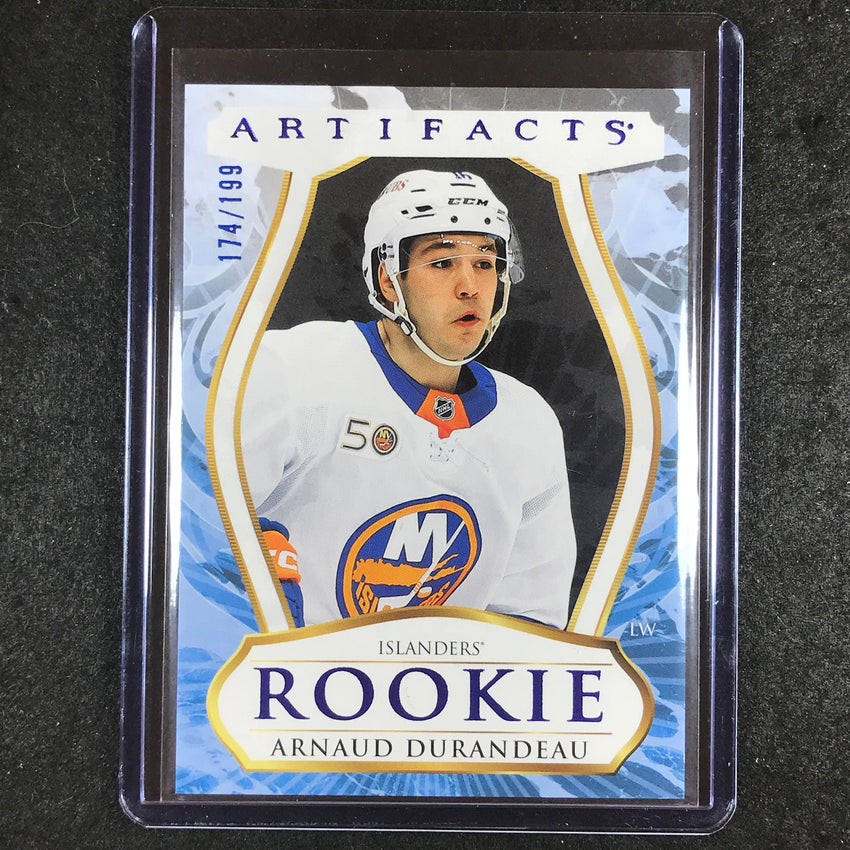2023-24 Artifacts Hockey ARNAUD DURANDEAU Rookie Base Royal Blue 174/199 #177