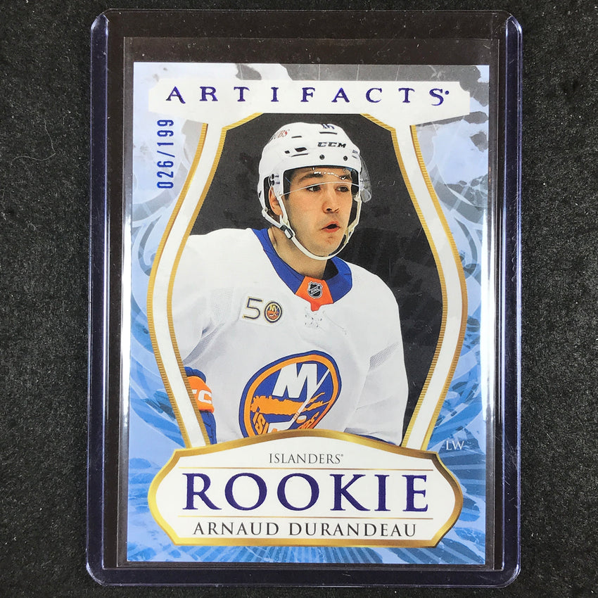 2023-24 Artifacts Hockey ARNAUD DURANDEAU Rookie Base Royal Blue 26/199 #177