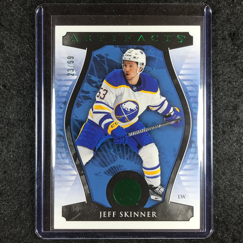 2023-24 Artifacts Hockey JEFF SKINNER Base Emerald 23/99 #56