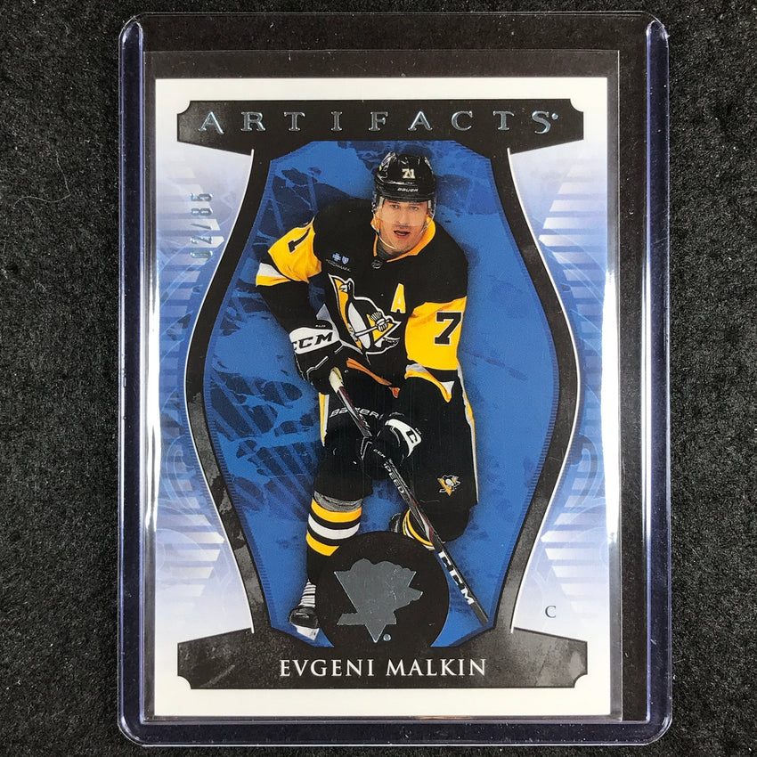 2023-24 Artifacts Hockey EVGENI MALKIN Base Light Blue Steel 2/85 #53