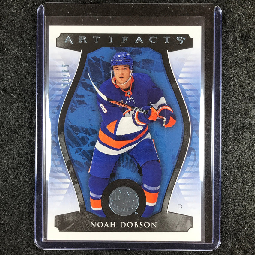 2023-24 Artifacts Hockey NOAH DOBSON Base Light Blue Steel 51/85 #57