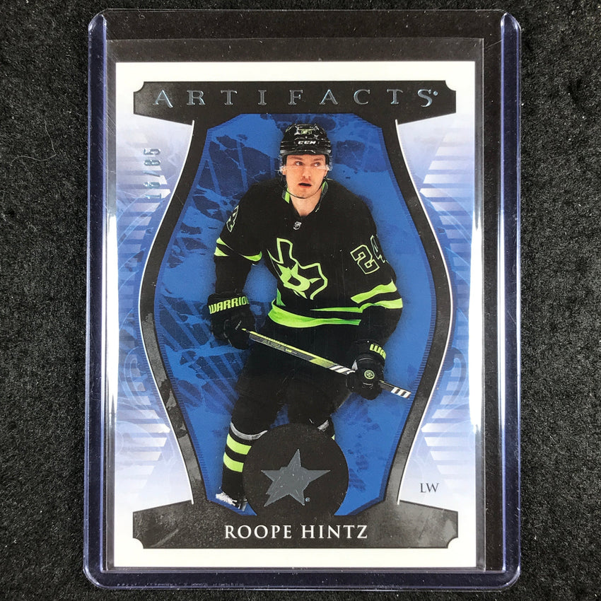 2023-24 Artifacts Hockey ROOPE HINTZ Base Light Blue Steel 16/85 #99