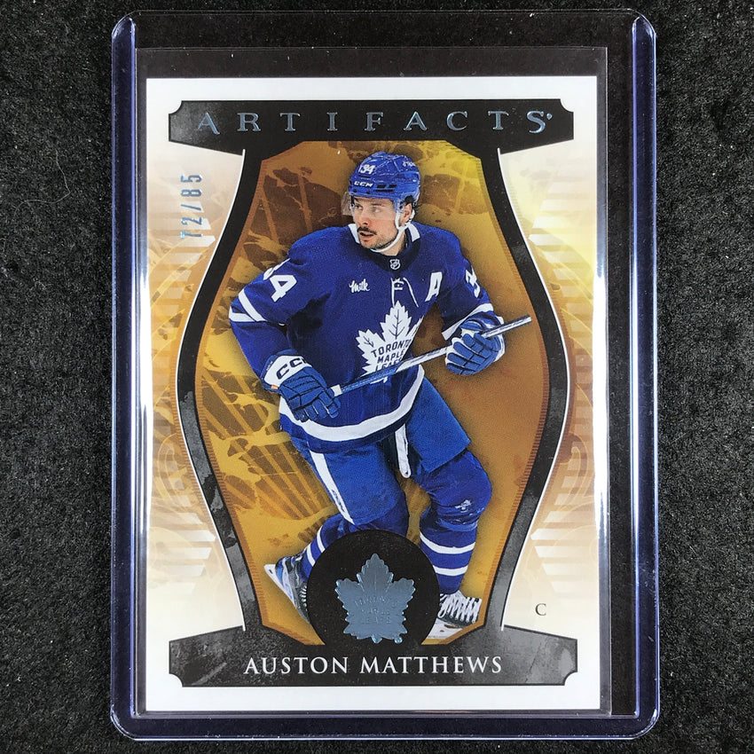 2023-24 Artifacts Hockey AUSTON MATTHEWS Stars Base Light Blue Steel 72/85 #135