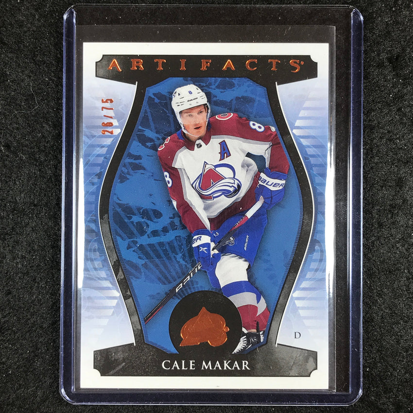 2023-24 Artifacts Hockey CALE MAKAR Base Autumn 26/75 #17