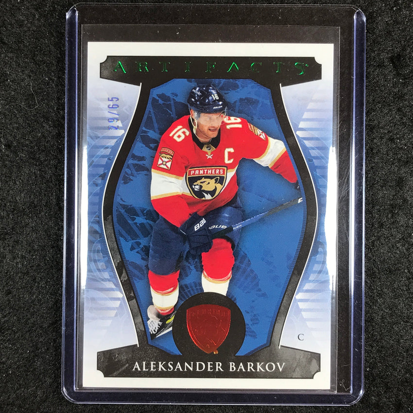 2023-24 Artifacts Hockey ALEKSANDER BARKOV Base Polychrome 29/65 #47