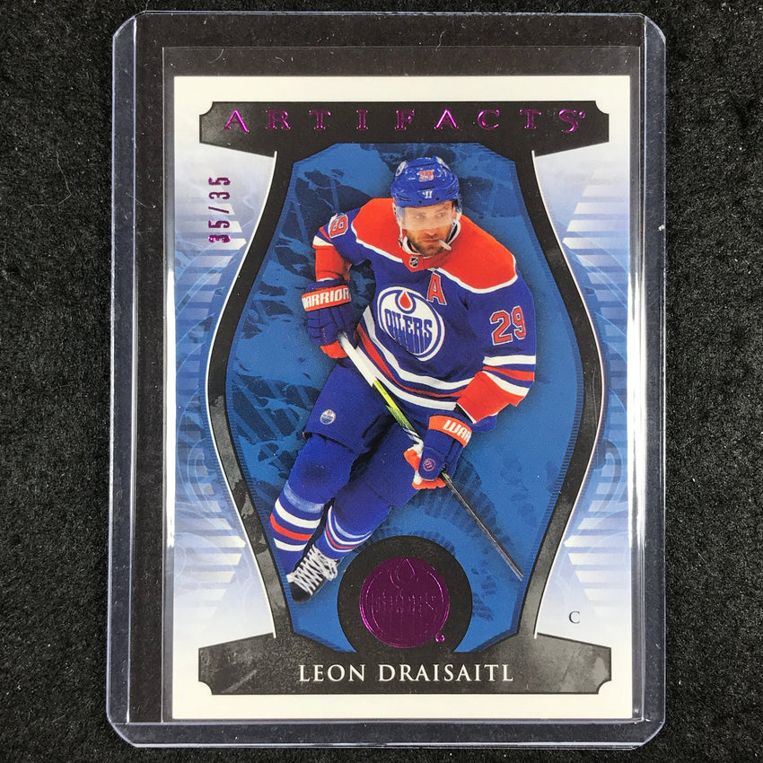 2023-24 Artifacts Hockey LEON DRAISAITL Base Pink 35/35 #23