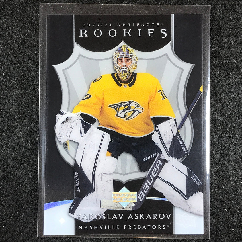 2023-24 Artifacts Hockey YAROSLAV ASKAROV 2005-06 Clear Cut Retro Rookies #19